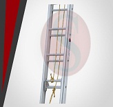 Wall Supported Extenable Ladder